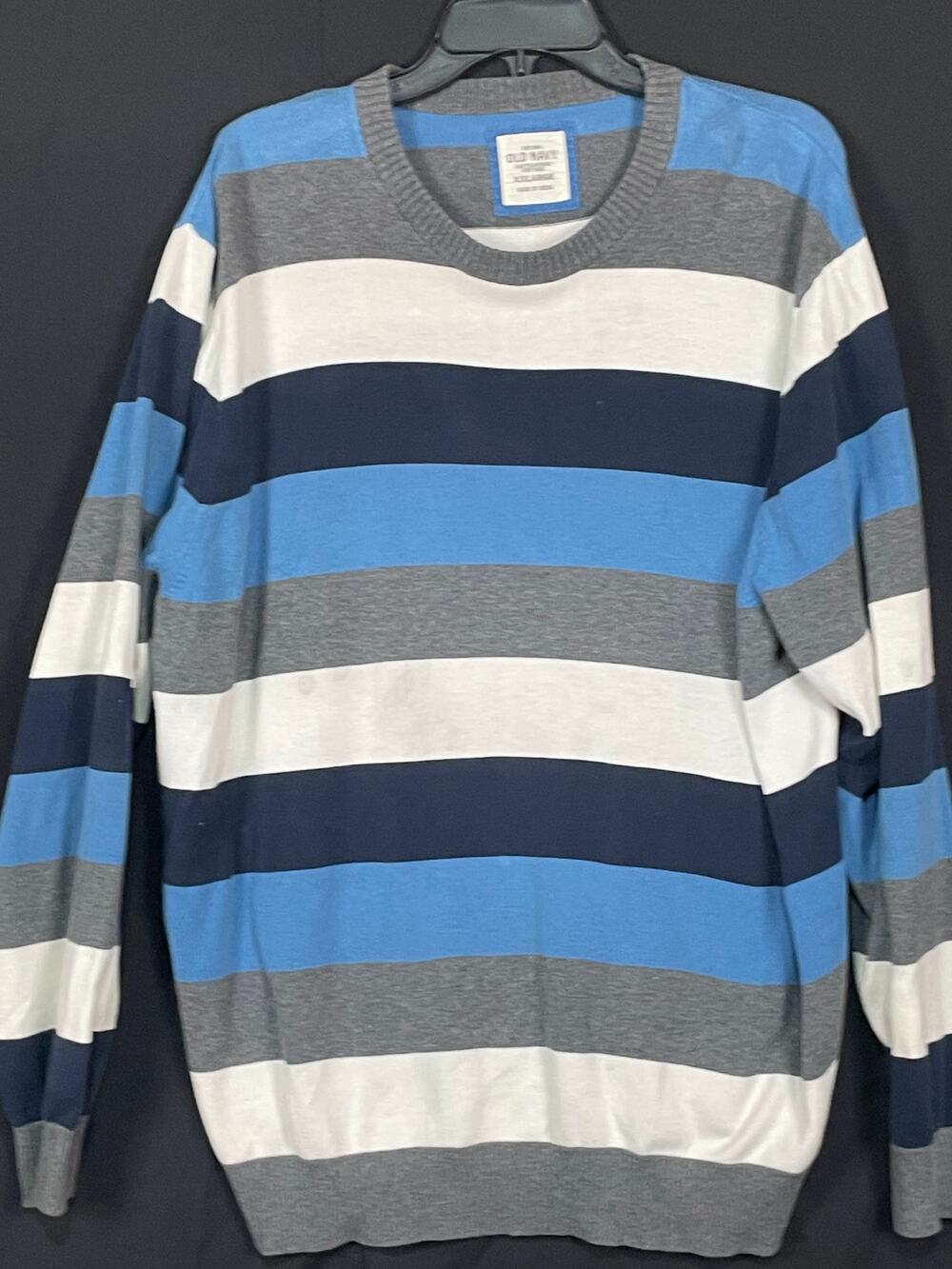 Old Navy Men's pullover striped sweater XXL size - Picture 1 of 3